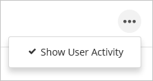 Show User Activity