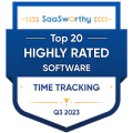 Highly Rated Time Tracking Software