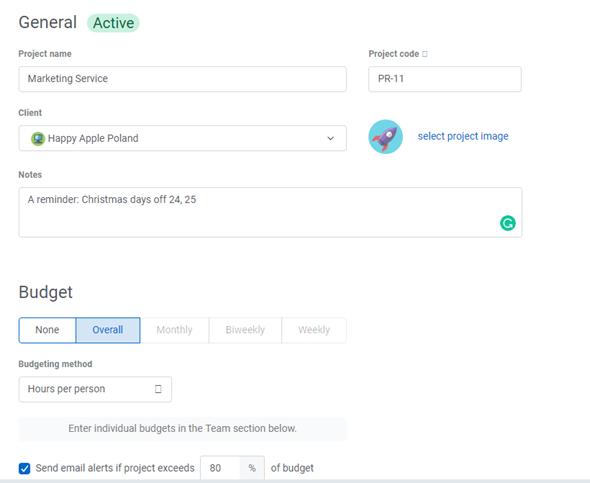 Marketing agency time tracking 2