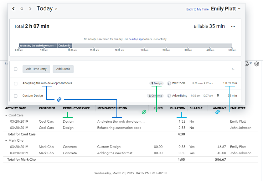 Time Tracking Software with QuickBooks Integration - TMetric