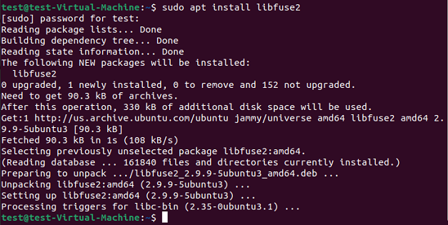 Install Linux Library