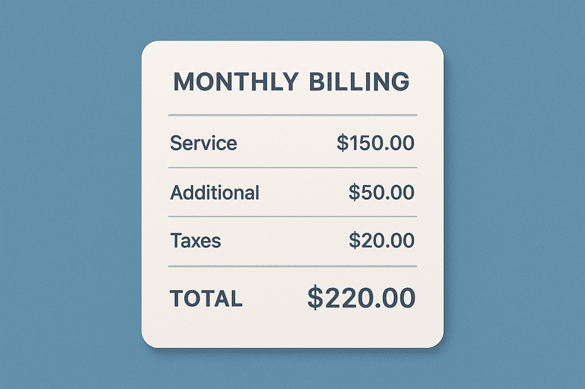 Monthly Billing