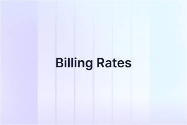 Billing Rates