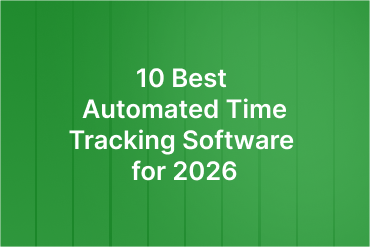 10 Best Automated Time Tracking Software for 2026