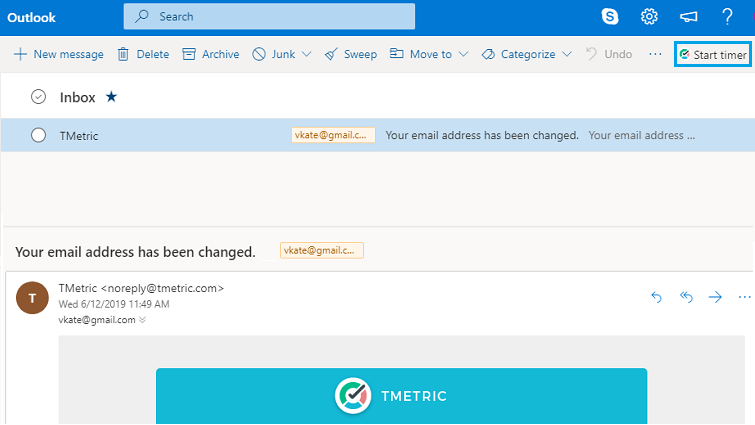 See how much time is spent on correspondence