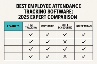 5 Best Employee Attendance Tracking Software: 2025 Expert Comparison