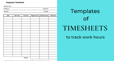 10 Best Timesheet Templates to Track Work Hours